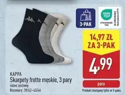 ALDI Skarpety frotte 39/42-43/46 Kappa oferta
