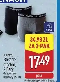 ALDI Bokserki męskie Kappa oferta