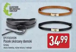 ALDI Pasek skórzany damski Up2Fashion oferta