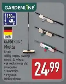 ALDI Miotła z wysokim włosiem Gardenline oferta