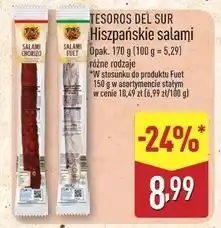 ALDI Chorizo Tesoros Del Sur oferta