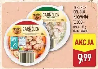 ALDI Krewetki tapas Tesoros Del Sur oferta