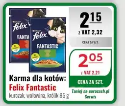 Eurocash Karma dla kotów: Felix Fantastic oferta