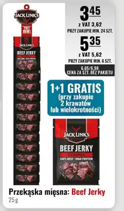 Eurocash Przekąska mięsna: Beef Jerky oferta