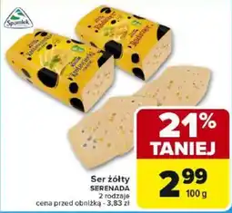 Carrefour Market Ser żółty SERENADA oferta