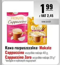 Eurocash Kawa rozpuszczalna: Mokate Cappuccino / Cappuccino Zero oferta