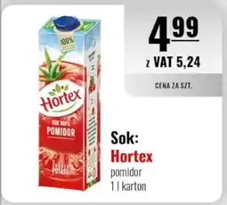 Eurocash Sok: Hortex pomidor oferta