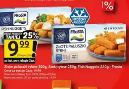 Hitpol Złote paluszki rybne 300g, Steki rybne 250g, Fish Nuggets 240gFrosta oferta