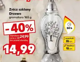 Kaufland Znicz szklany Drzewo oferta