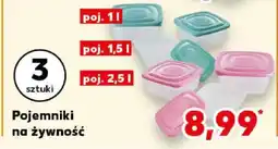 Kaufland Pojemniki na żywność oferta
