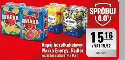 Eurocash Napój bezalkoholowy: Warka Energy, Radler oferta