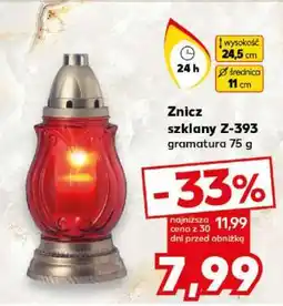 Kaufland Znicz szklany Z-393 oferta