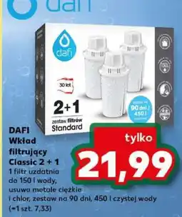 Kaufland DAFI Wkład filtrujący Classic 2 + 1 oferta