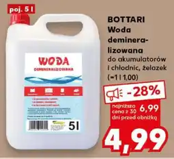 Kaufland BOTTARI Woda demineralizowana oferta