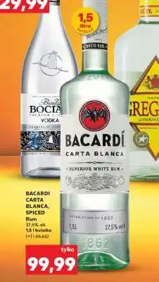 Kaufland BACARDI CARTA BLANCA, SPICED oferta