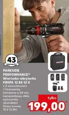 Kaufland PARKSIDE PERFORMANCE Wiertarko-wkrętarka PBSPA 12 E4 12 V oferta