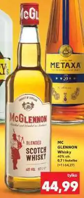 Kaufland MC GLENNON Whisky 40% alk. 0,7 l butelka oferta
