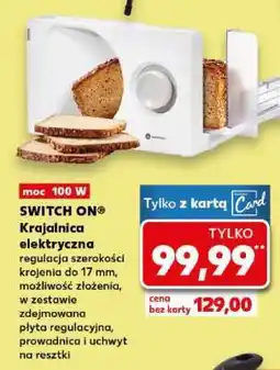 Kaufland SWITCH ON Krajalnica elektryczna oferta