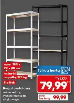 Kaufland Regał metalowy oferta
