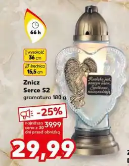 Kaufland Znicz Serce S2 oferta