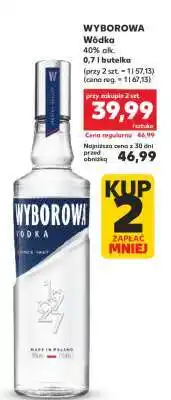 Kaufland WYBOROWA Wódka oferta