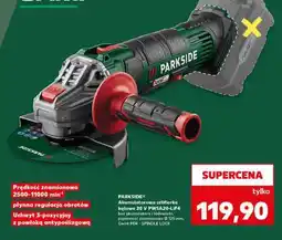 Kaufland PARKSIDE Akumulatorowa szlifierka kątowa 20 V PWSA 20-LiF4 oferta