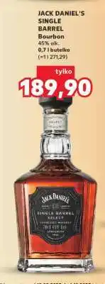 Kaufland JACK DANIEL’S SINGLE BARREL Bourbon oferta