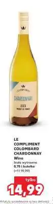 Kaufland LE COMPLIMENT COLOMBARD CHARDONNAY oferta