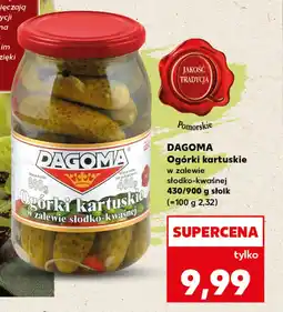 Kaufland DAGOMA Ogórki kartuskie oferta