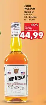 Kaufland JOHN WESSON Bourbon oferta