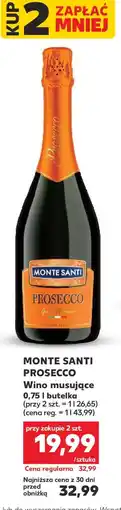 Kaufland MONTE SANTI PROSECCO oferta