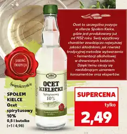 Kaufland SPOŁEM KIELCE Ocet spirytusowy 10% oferta