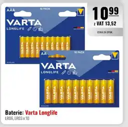 Eurocash Baterie: Varta Longlife oferta
