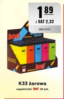 Eurocash K33 żarowa oferta