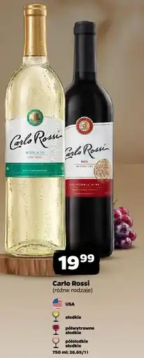 Netto Wino Carlo Rossi oferta