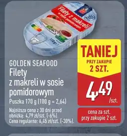ALDI Filet z makreli Golden Seafood oferta
