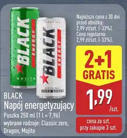 ALDI Napój energetyczny Black oferta