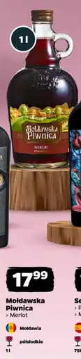 Netto Wino Mołdawska Piwnica oferta