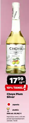 Netto Wino Choya Plum Silver oferta