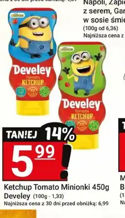 Hitpol Ketchup Tomato Minionki Develey oferta