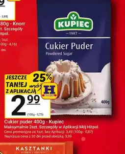 Hitpol Cukier puder Kupiec oferta