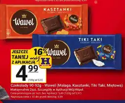 Hitpol Czekolady 90-92gWawel (Malaga, Kasztanki, Tiki Taki, Miętowa) oferta