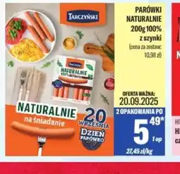 TomiMarkt Parówki Tarczyński Naturalne oferta