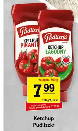 Gram Market Ketchup Pudliszki oferta