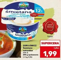 Kaufland Śmietana 12% Łowicz 1906 Łowicka oferta