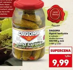 Kaufland Ogórki kartuskie Dagoma oferta
