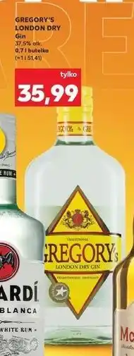 Kaufland Gin Gregory's oferta