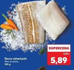 Kaufland Dorsz atlantycki filet ze skórą oferta