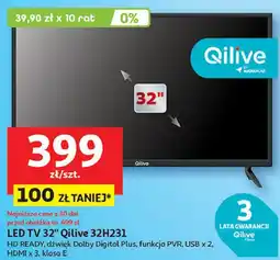Auchan Led TV 32 Qilive 32H231 oferta