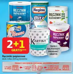 Auchan Ręczniki papierowe oferta